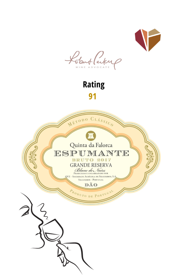 2017 Quinta da Falorca Espumante Blanc de Noir Bruto Grande Reserva